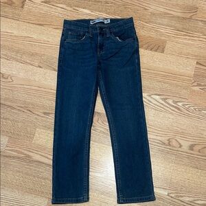 Levi’s 511 Kids Dark Blue Denim Jeans sz 8 slim has stretch!